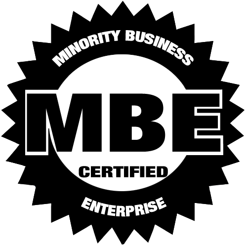 Minority Business Enterprise Black Logo